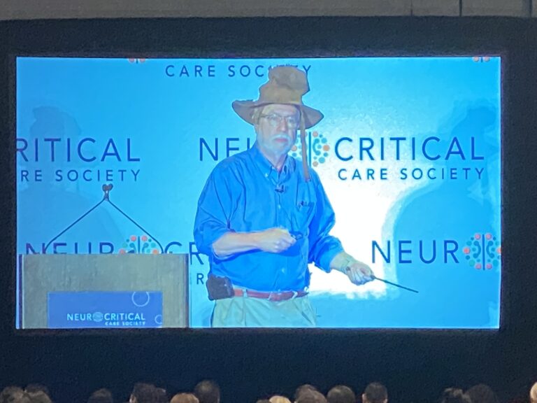 Tom Bleck at NCS 2022: Neurocritical Care Society