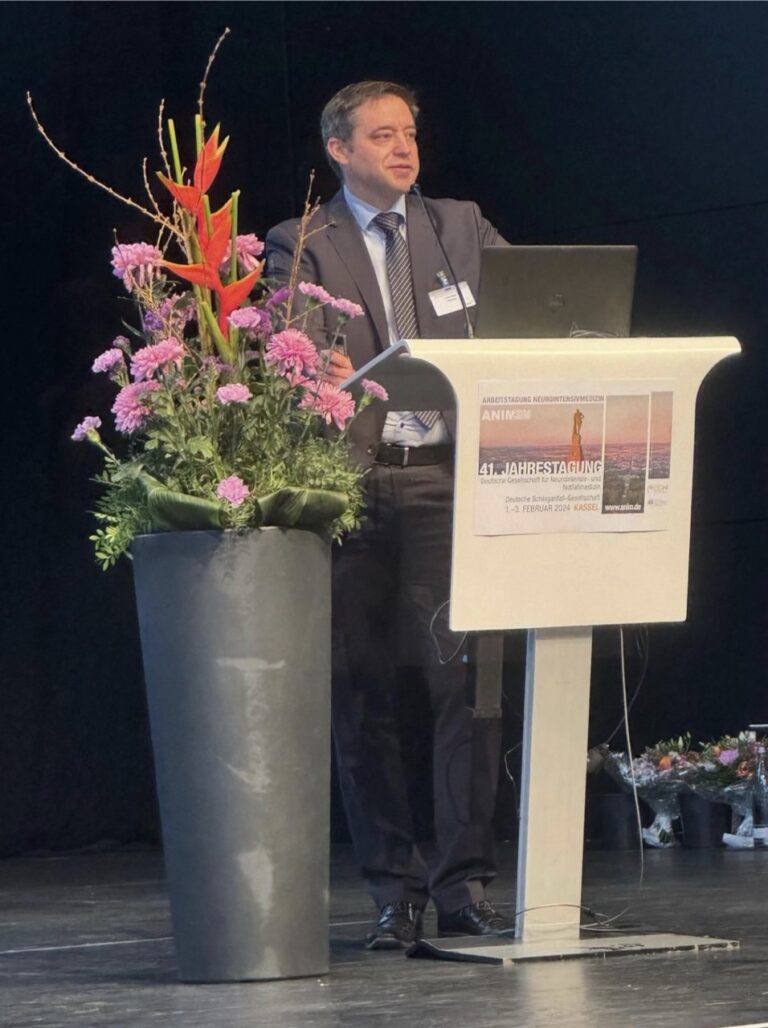 Julien Bosel speaking at ANIM 2024