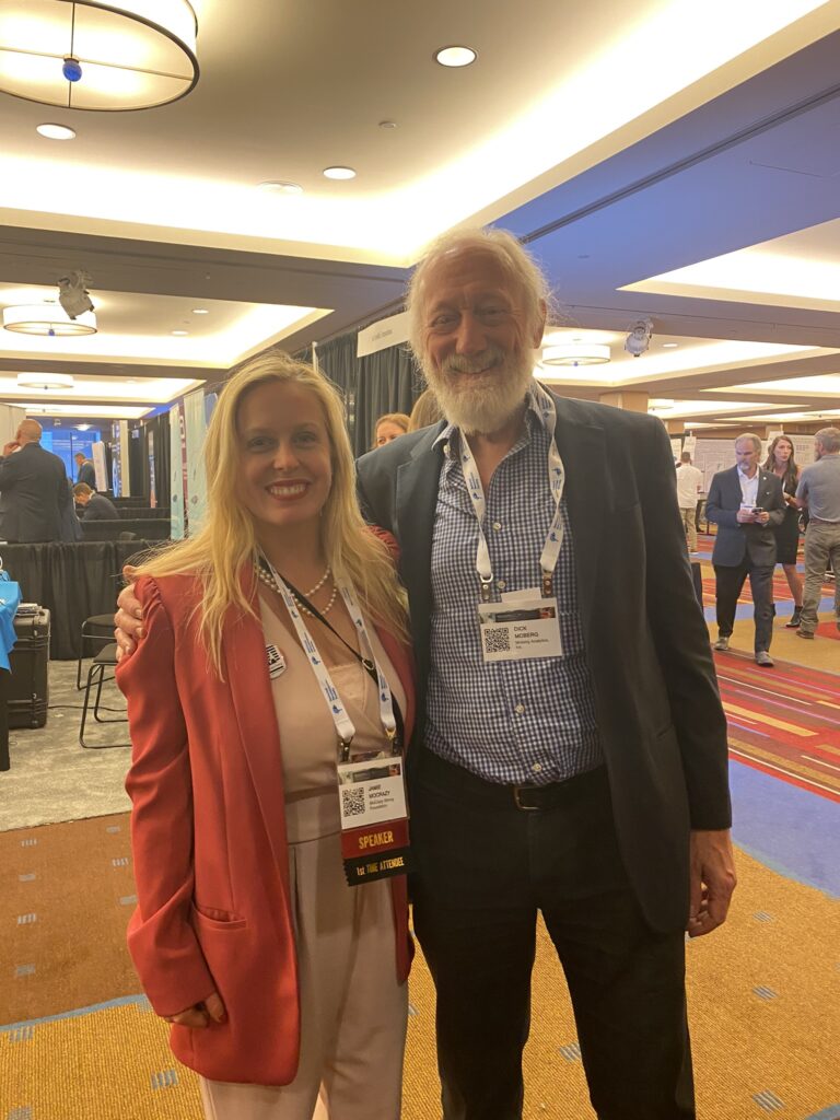 Dick Moberg and Jamie MoCrazy at NNS 2024 in San Francisco