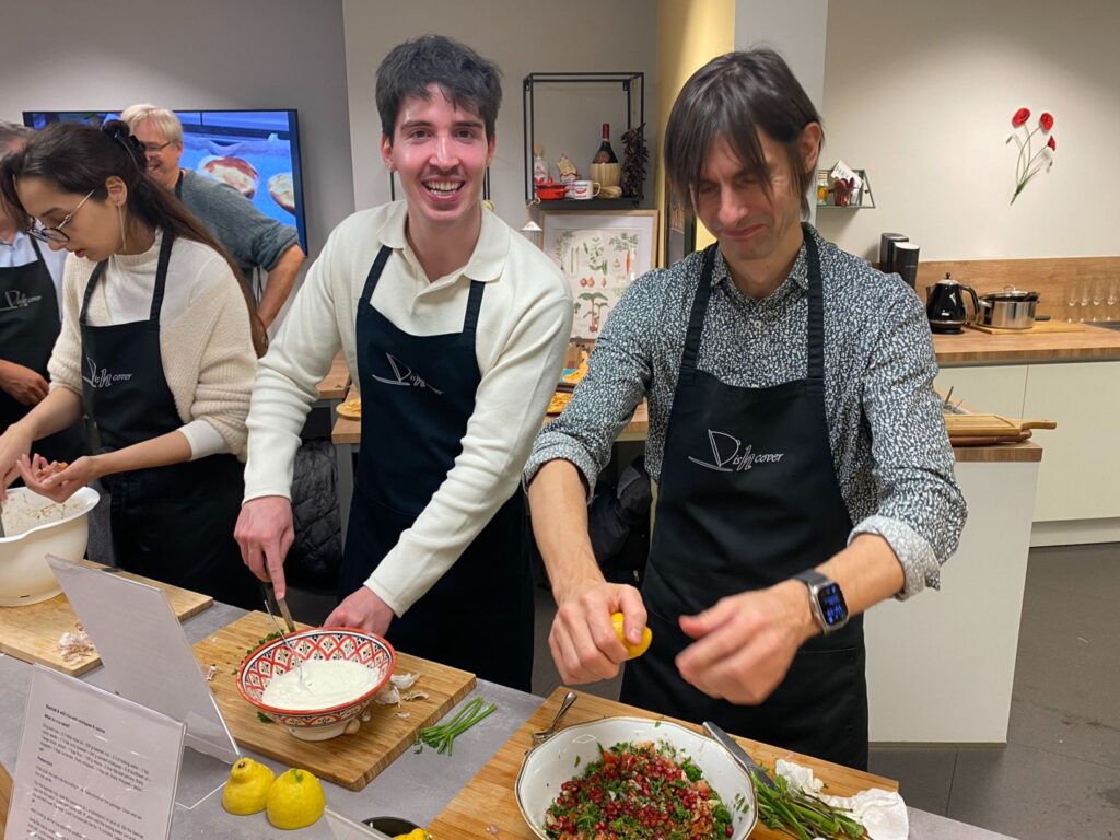 Dr. Peter Smielewski and Fabio Gonçalves, one of the SOPRANI students