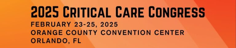 2025 SCCM: Critical Care Congress