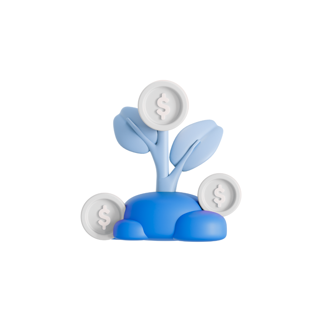 investor relations blue icon