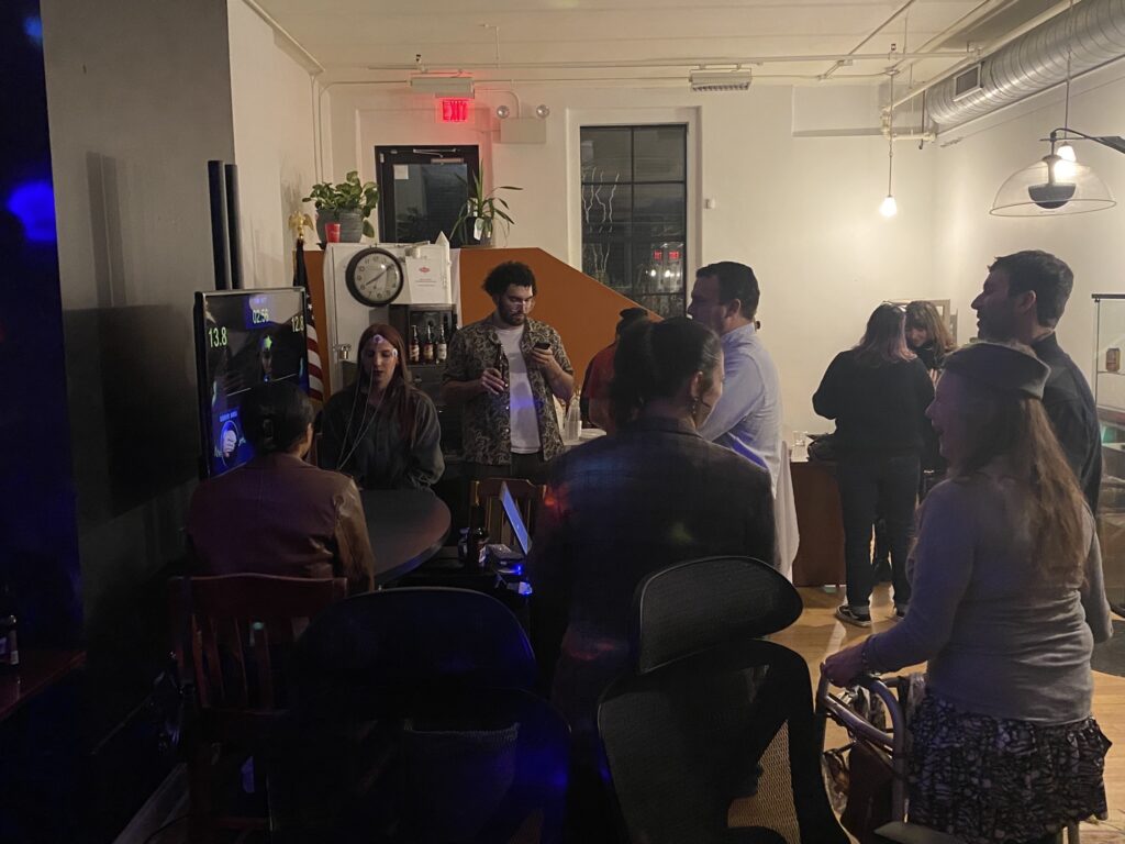 Blogs media: moberg holiday party