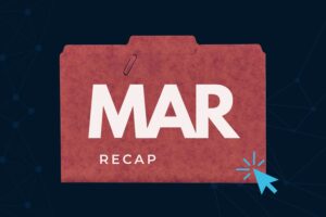 Moberg Analytics Blog Cover: March Events